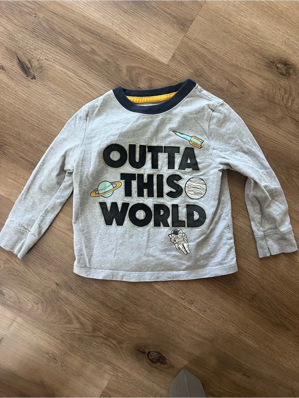 OshKosh B'gosh kids 'Outta This World' Long-Sleeve Space Tee 2T